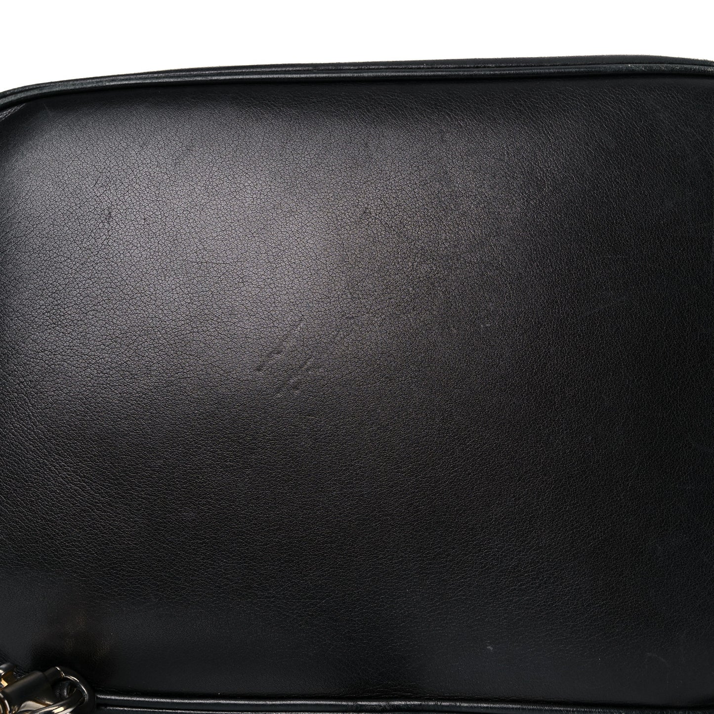 Lambskin Drawstring Sling Backpack Black