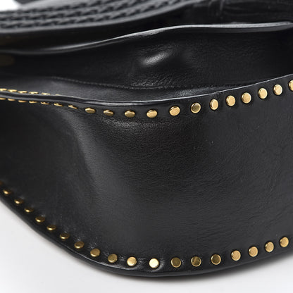 Chloe Calfskin Braided Medium Hudson Shoulder Bag Black 5 of 11