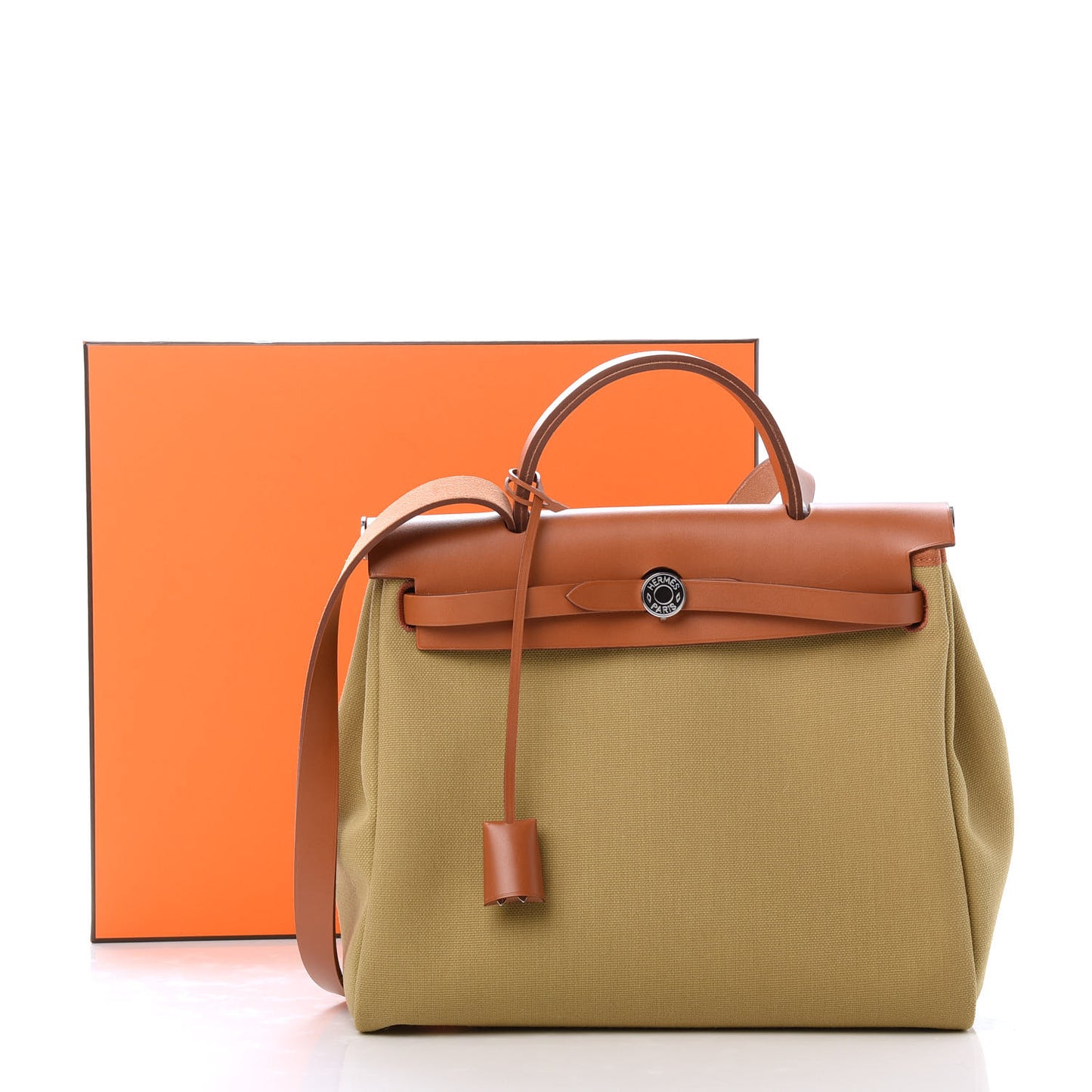Military Toile Vache Hunter Herbag Zip Retourne 31 PM Ginger Naturel