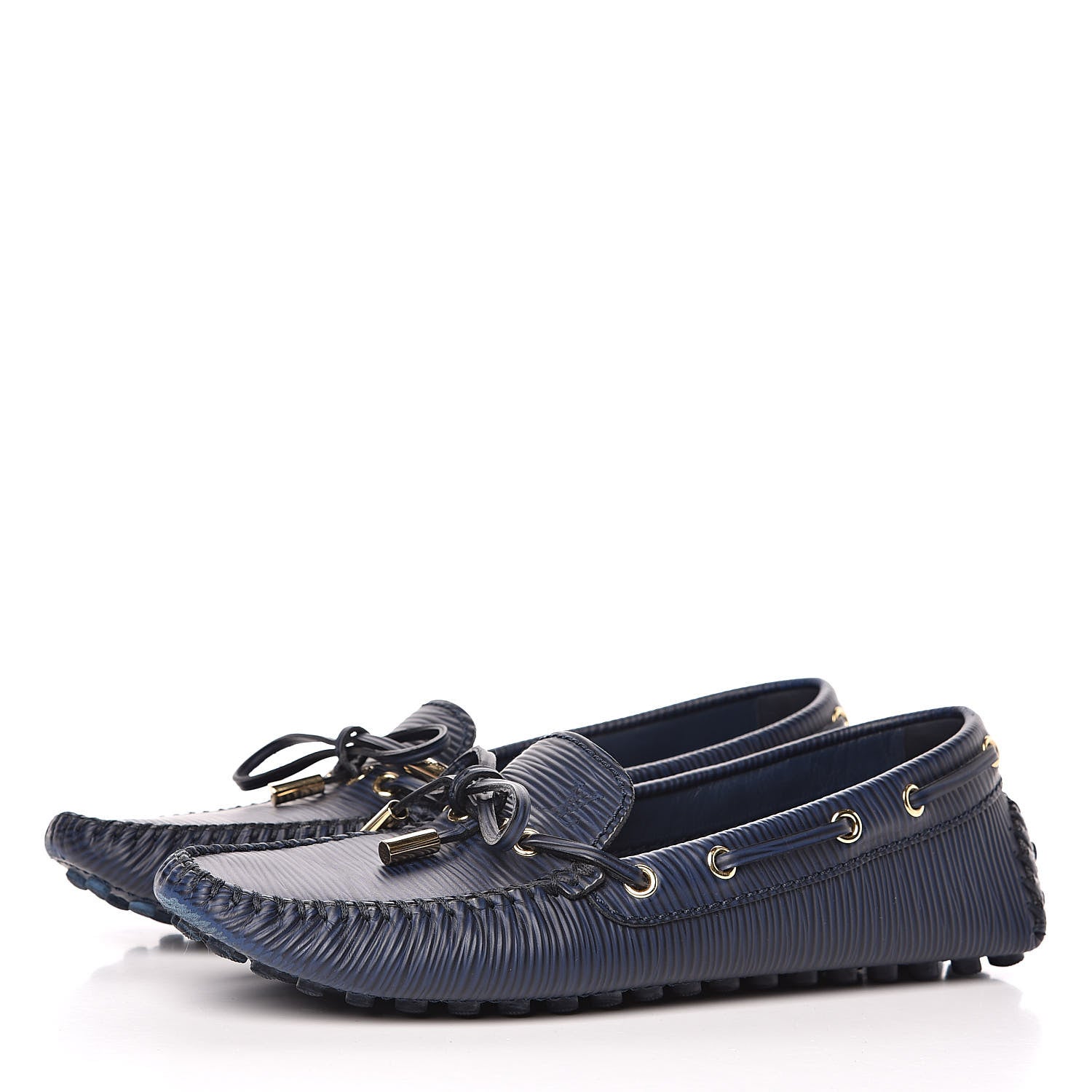 Louis Vuitton Epi Gloria Loafers 36 Indigo 3 of 10