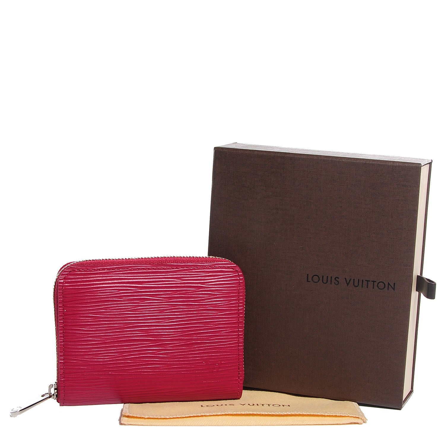 Louis Vuitton Epi Zippy Coin Purse Fuchsia 5 of 8