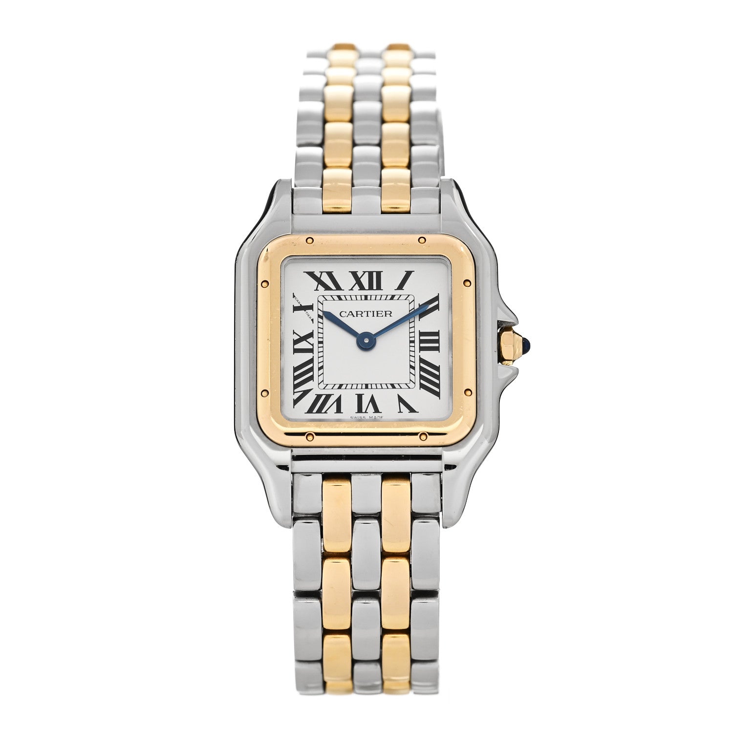 Cartier Stainless Steel 18K Yellow Gold 27mm Panthere Quartz Watch 1 of 5