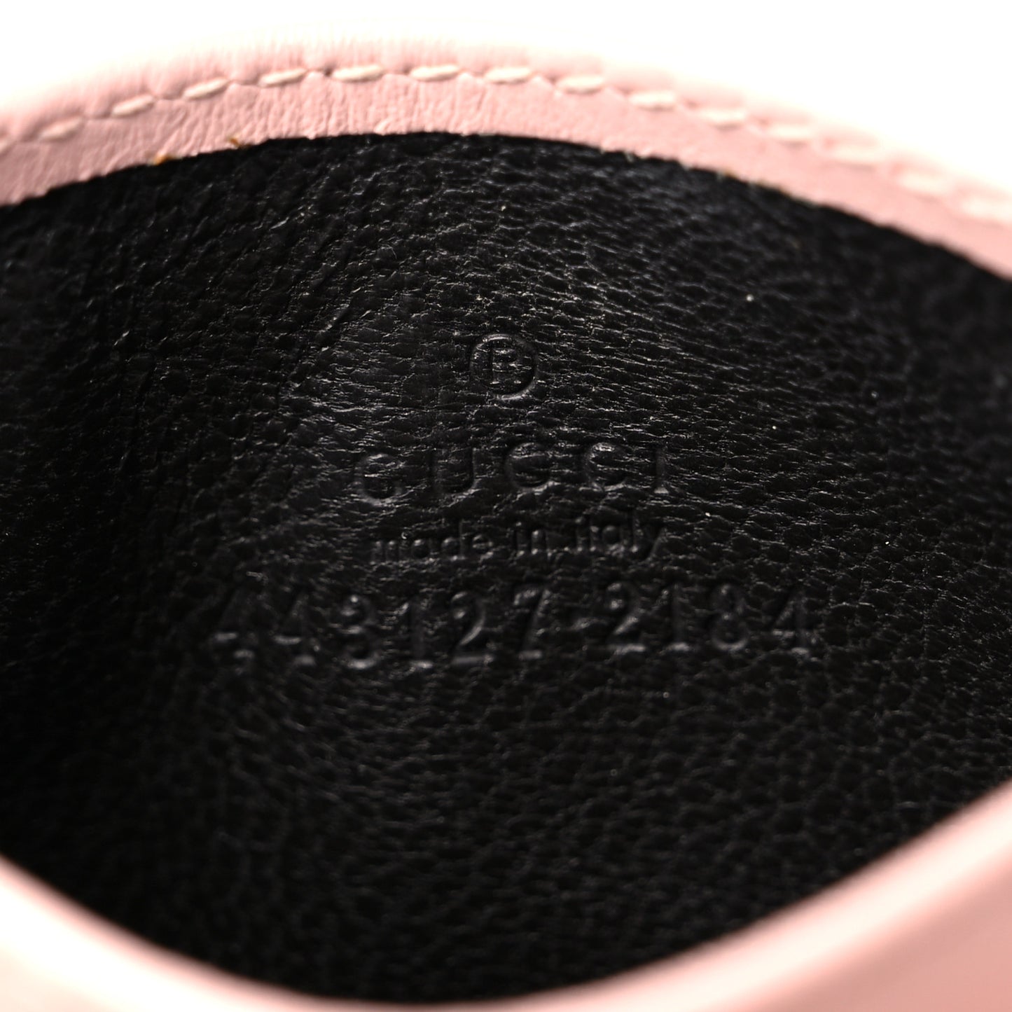 Calfskin Matelasse GG Marmont Card Holder Perfect Pink
