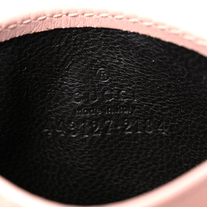 Gucci Calfskin Matelasse GG Marmont Card Holder Perfect Pink 6 of 6