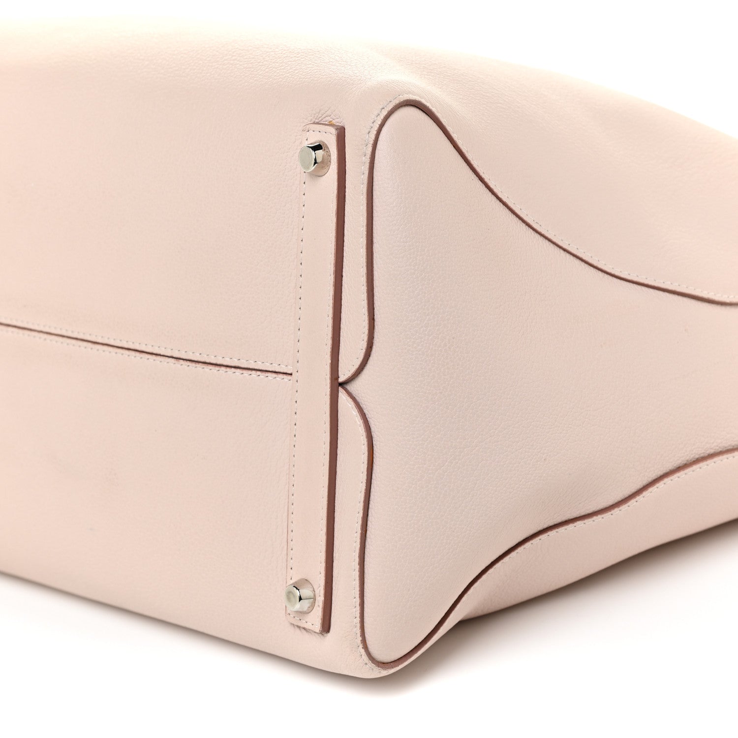 Christian Dior Supple Grained Calfskin Large Open Bar Tote Rose Poudre 10 of 17