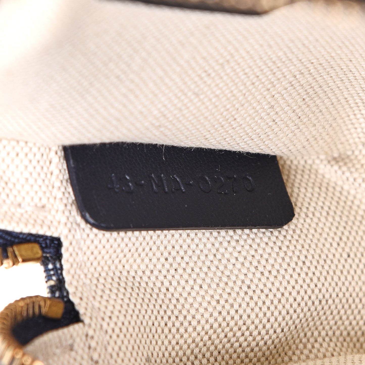 Oblique Belt Pouch Blue