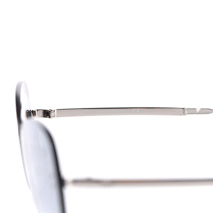 Chanel Pilot Aviator Sunglasses 4218 Silver 6 of 6