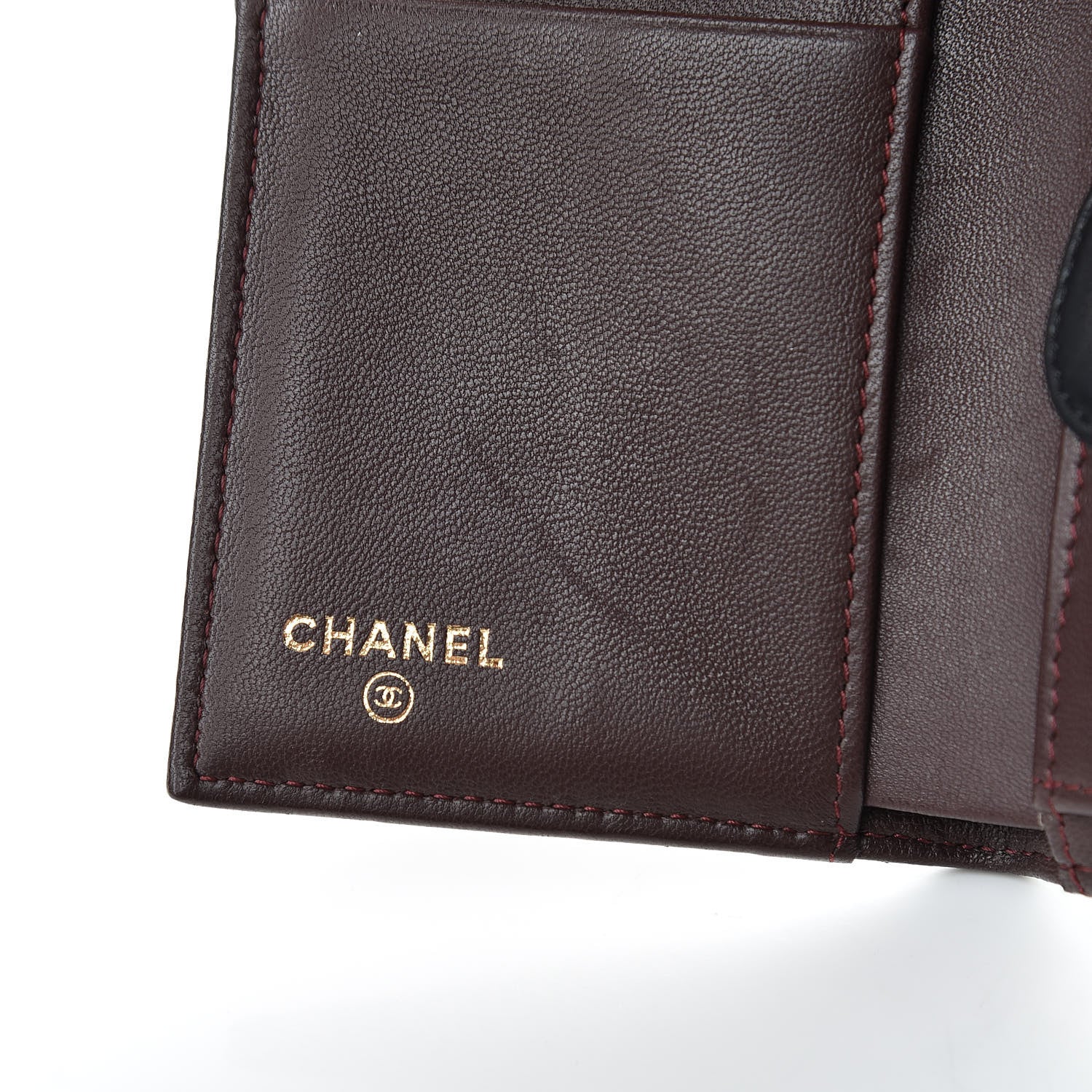 Chanel Lambskin Quilted Compact Flap Wallet Black 9 of 10