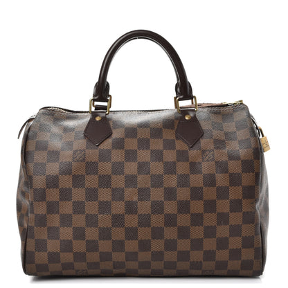 Louis Vuitton Damier Ebene Speedy 30 1 of 16