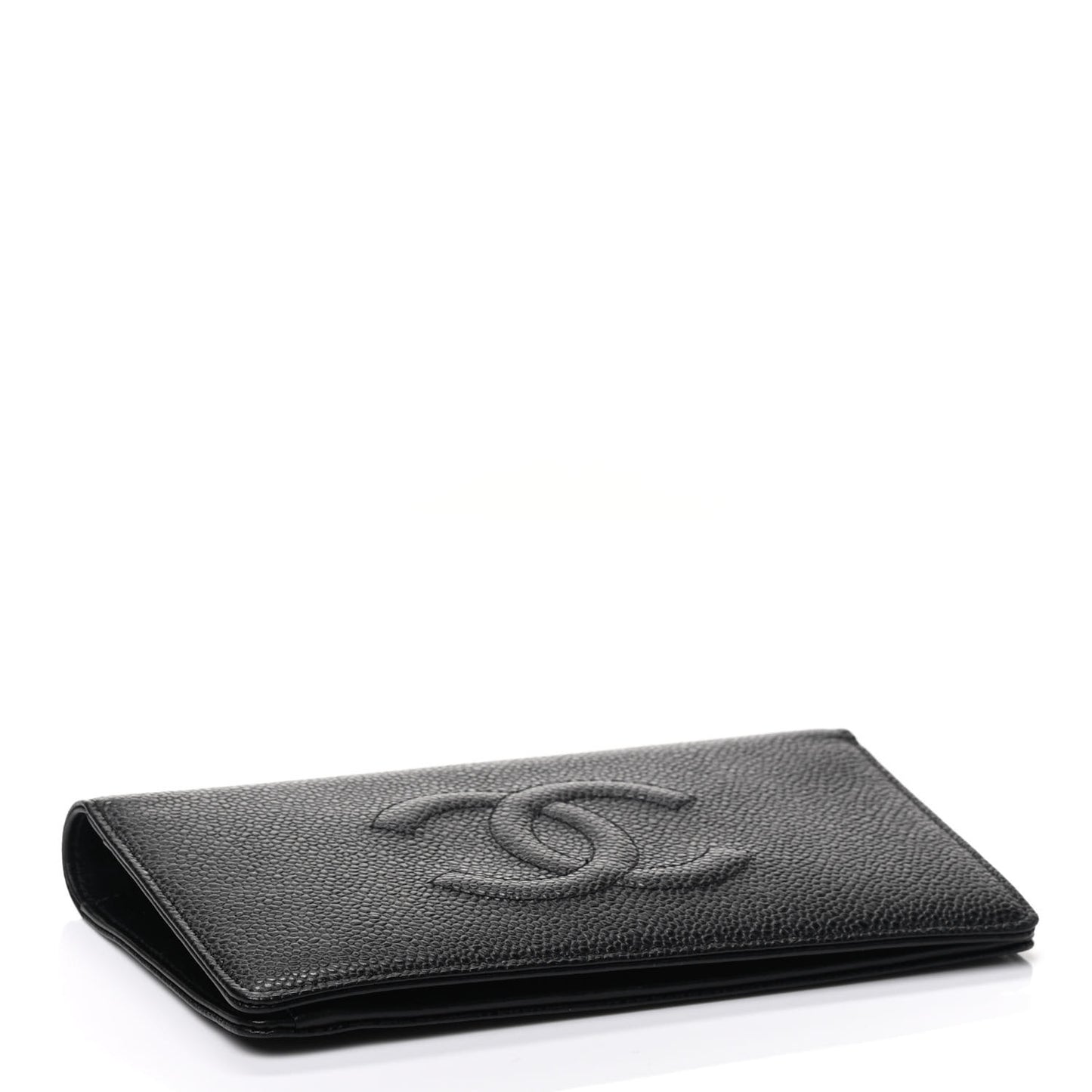 Caviar Timeless CC Yen Wallet Black
