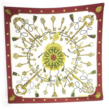 Hermes Silk Keys Les Cles Scarf 90 1 of 7
