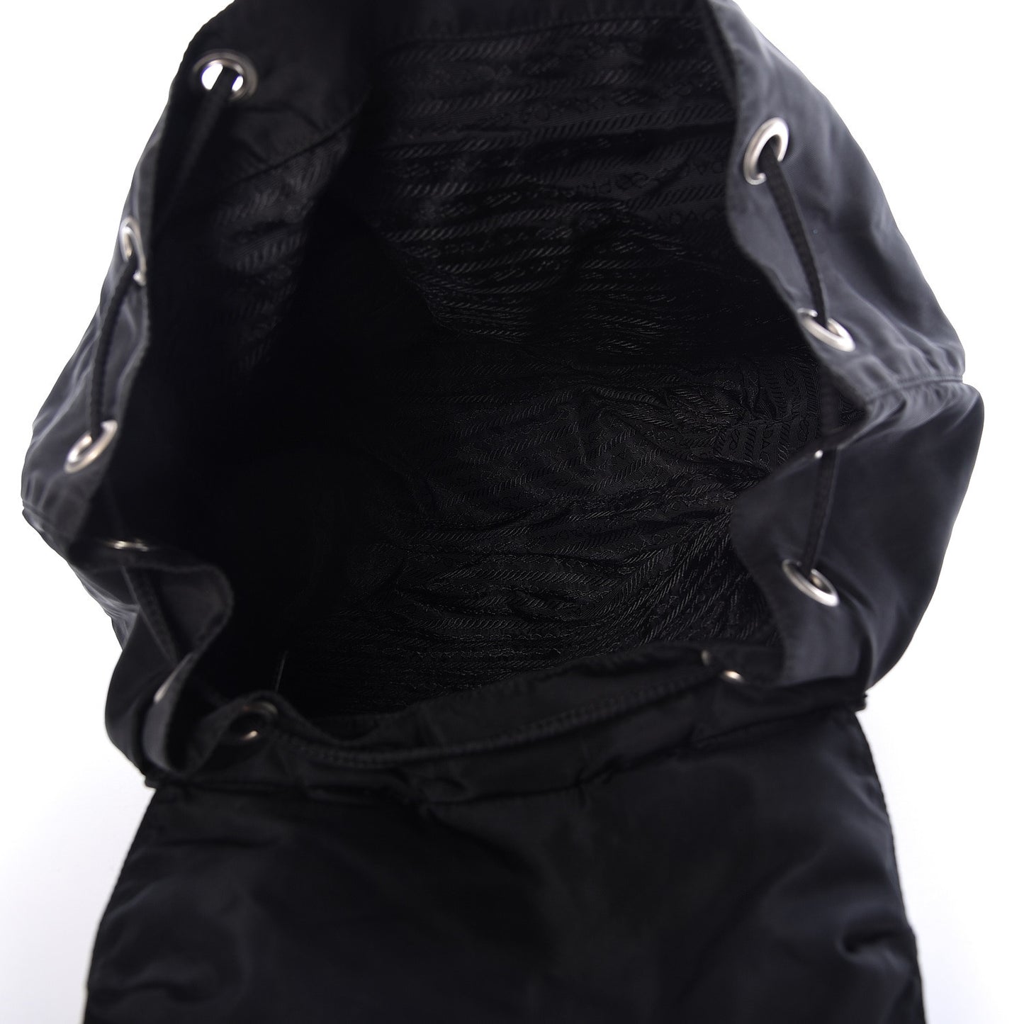 Nylon Vela Medium Backpack Black