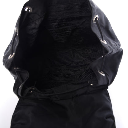 Prada Nylon Vela Medium Backpack Black 5 of 11