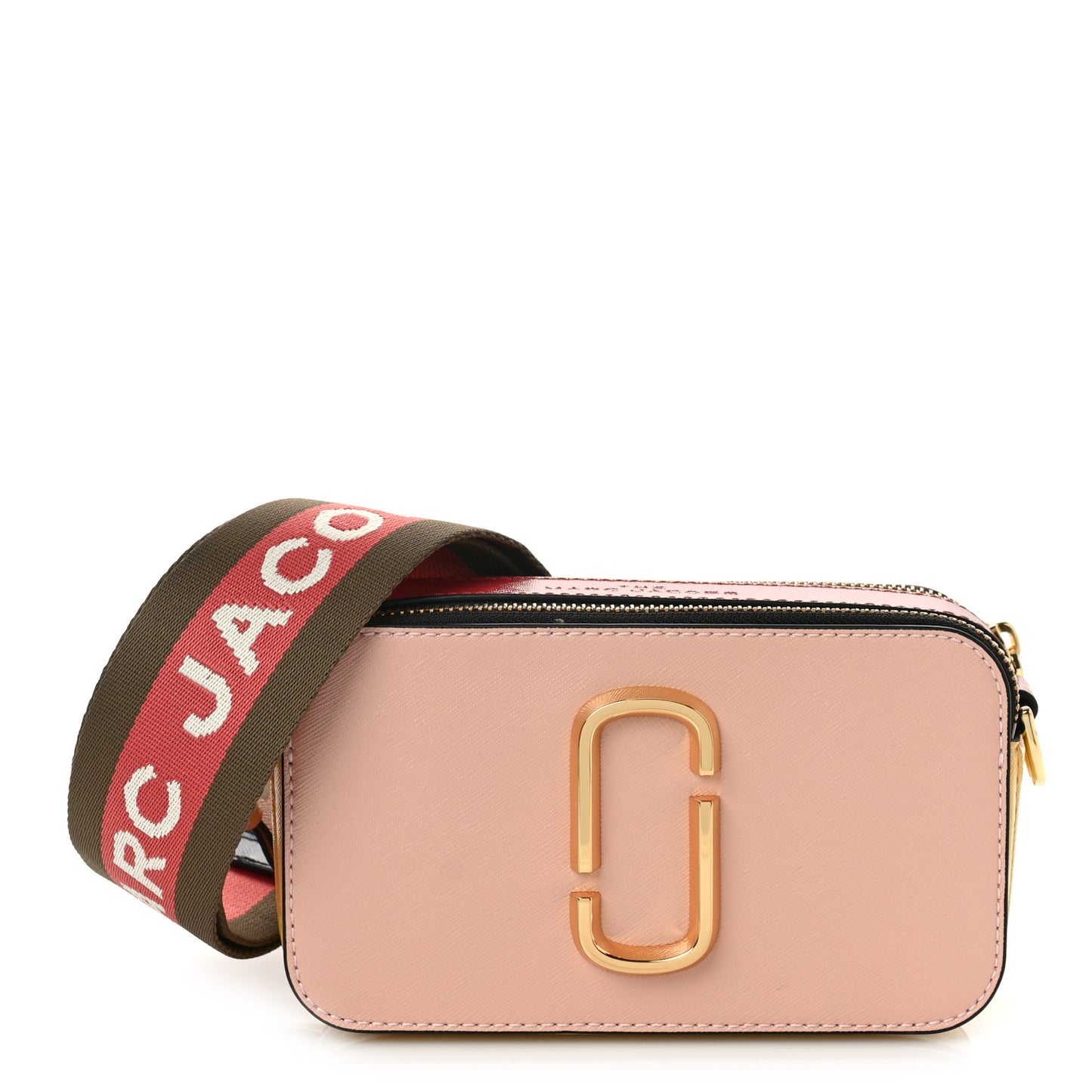 Saffiano Small Snapshot Camera Bag New Rose