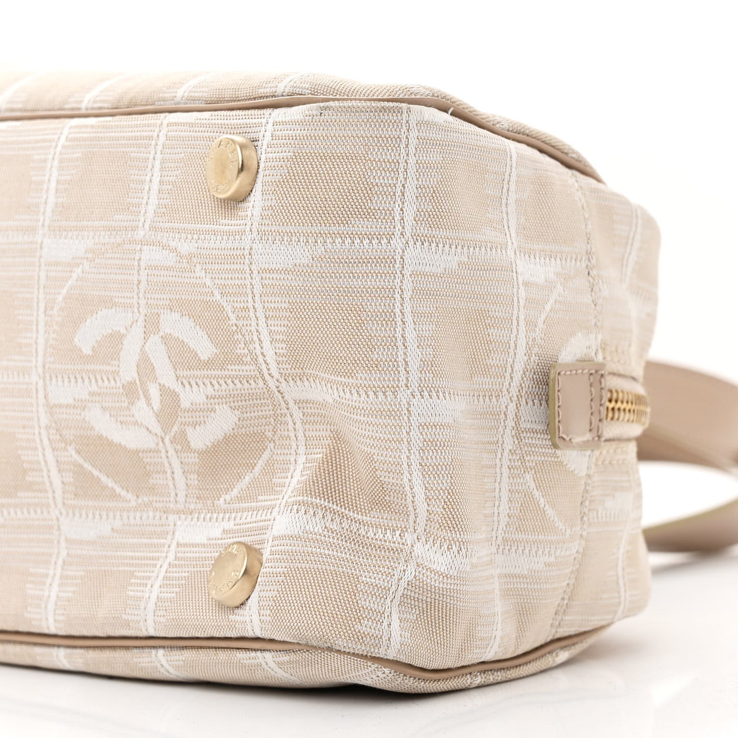 Nylon Travel Bowler Beige