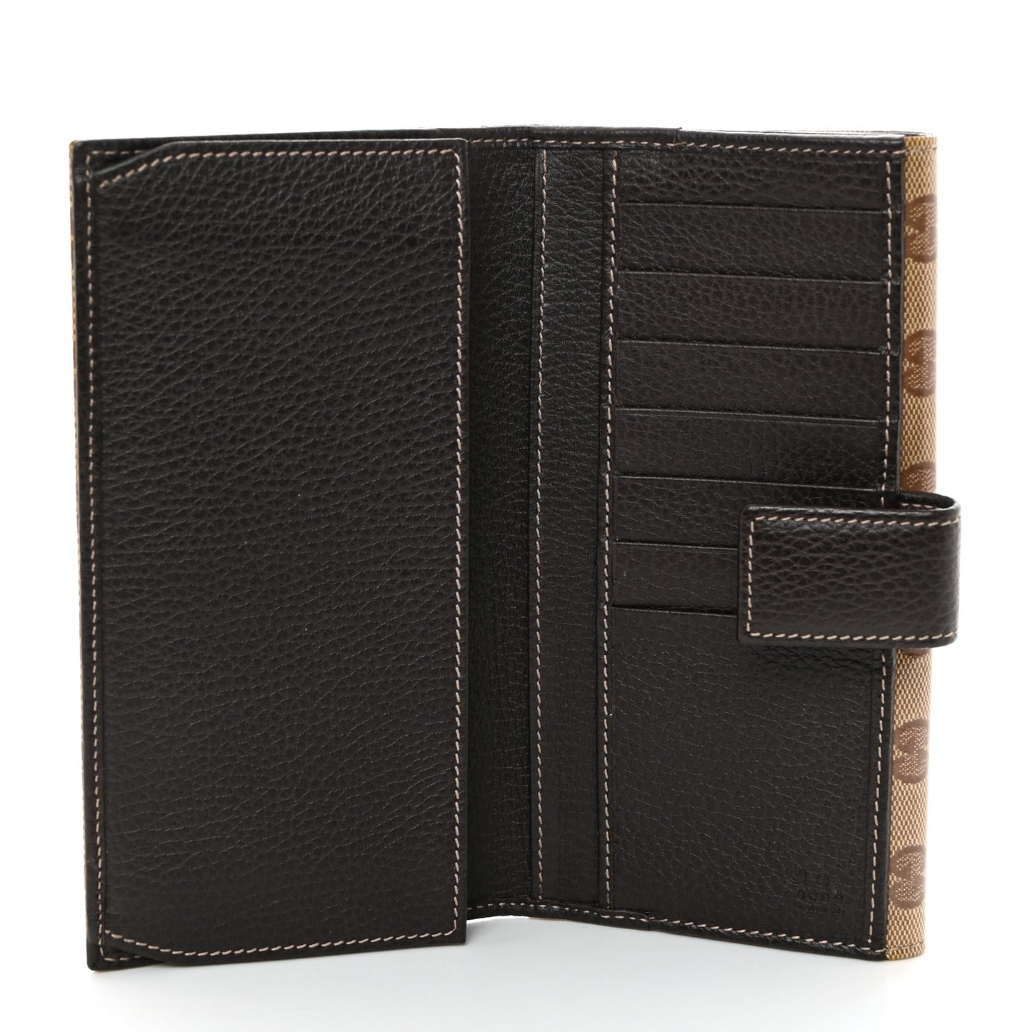 Crystal Monogram Eclipse Continental Wallet