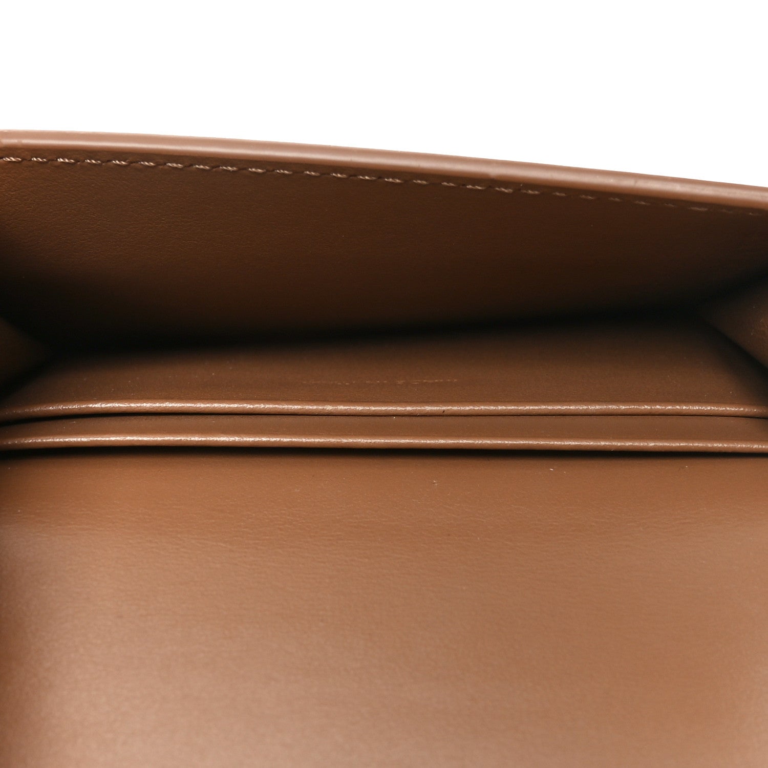 Celine Shiny Calfskin Triomphe Flap Card Holder 5 of 6