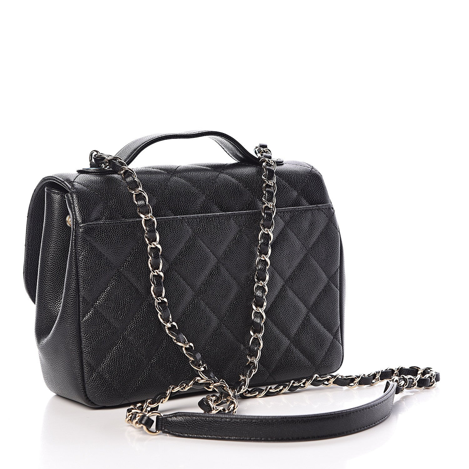 Chanel Caviar Quilted Medium Business Affinity Flap Black 3 of 11