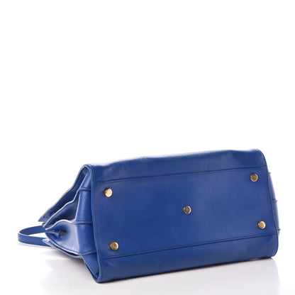 Saint Laurent Calfskin Small Sac De Jour Blue Majorelle 4 of 7
