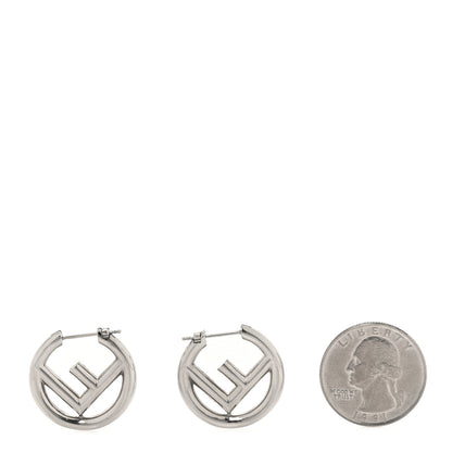 Fendi Metal F is Fendi Hoop Earrings Silver 2 of 5