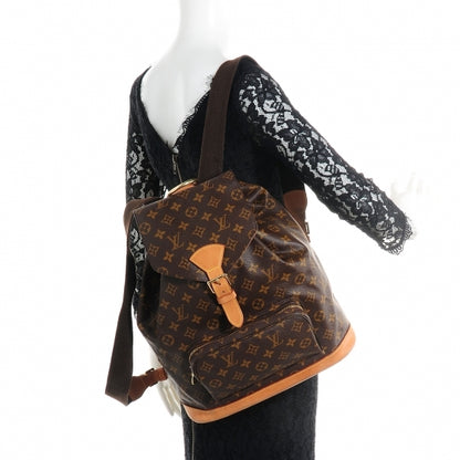 Louis Vuitton Monogram Montsouris GM Backpack 2 of 7