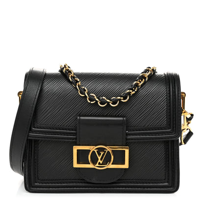Louis Vuitton Epi Mini Dauphine Black 1 of 9