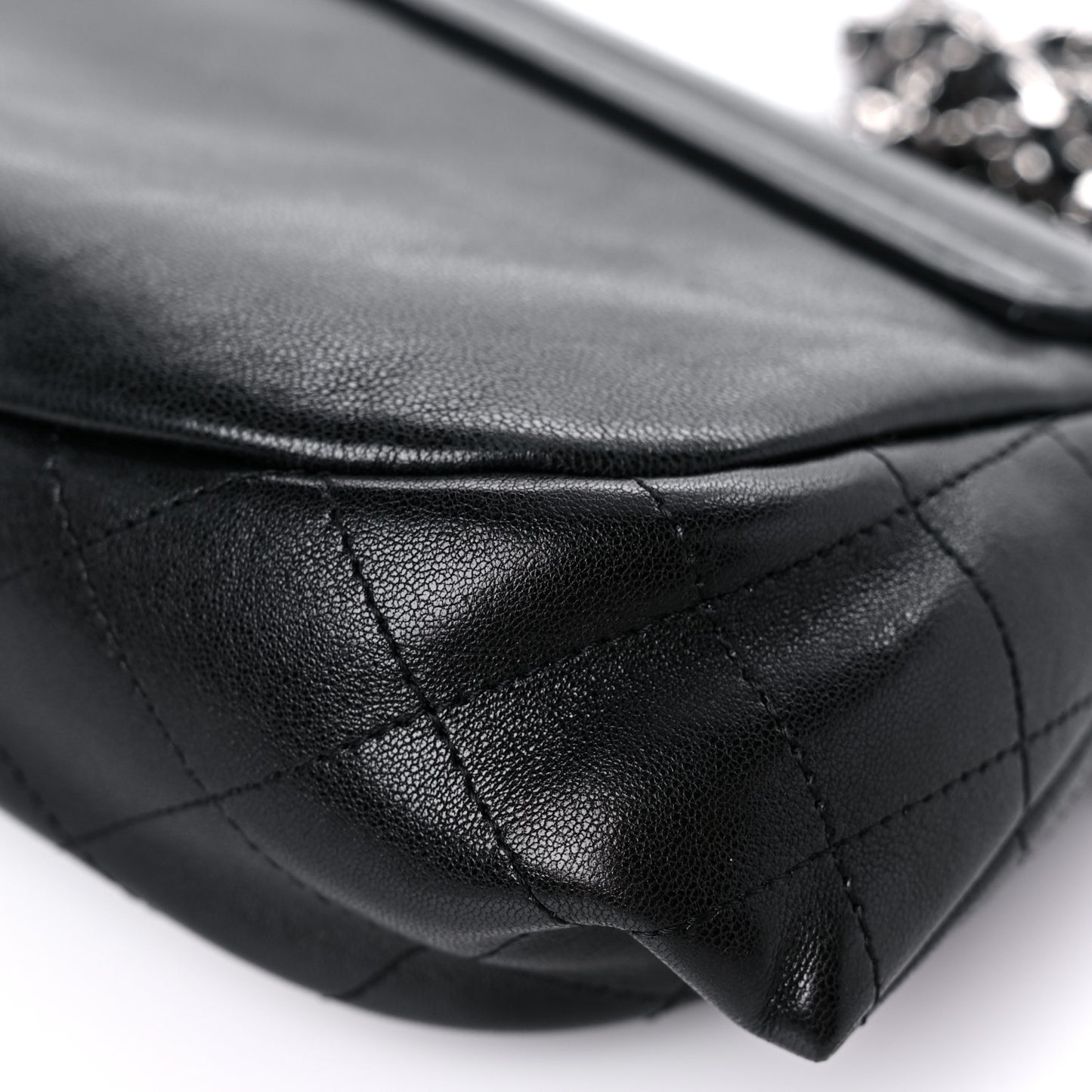 Caviar Half Moon Wallet On Chain WOC Black