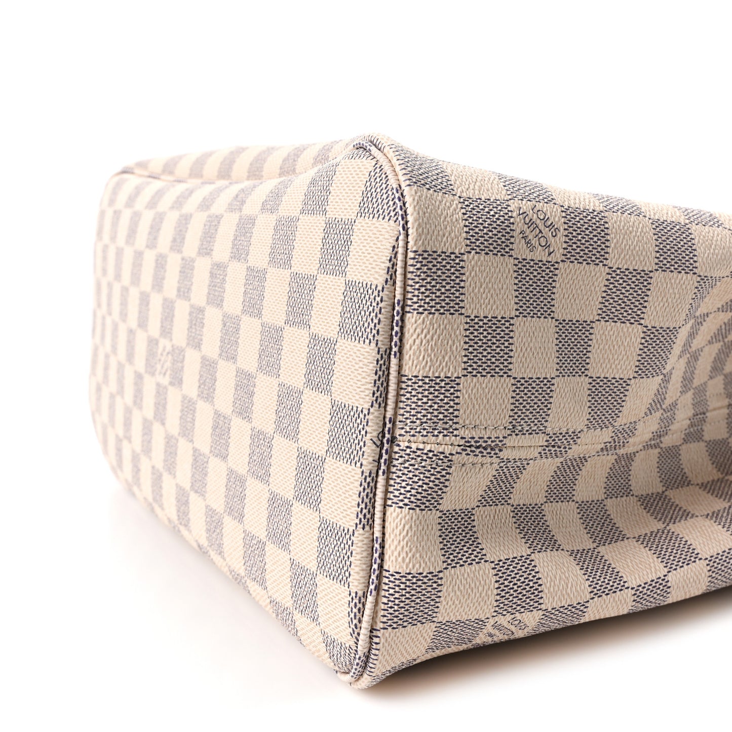 Damier Azur Neo Neverfull MM Rose Ballerine