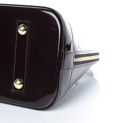 Louis Vuitton Vernis Alma PM Amarante 8 of 9