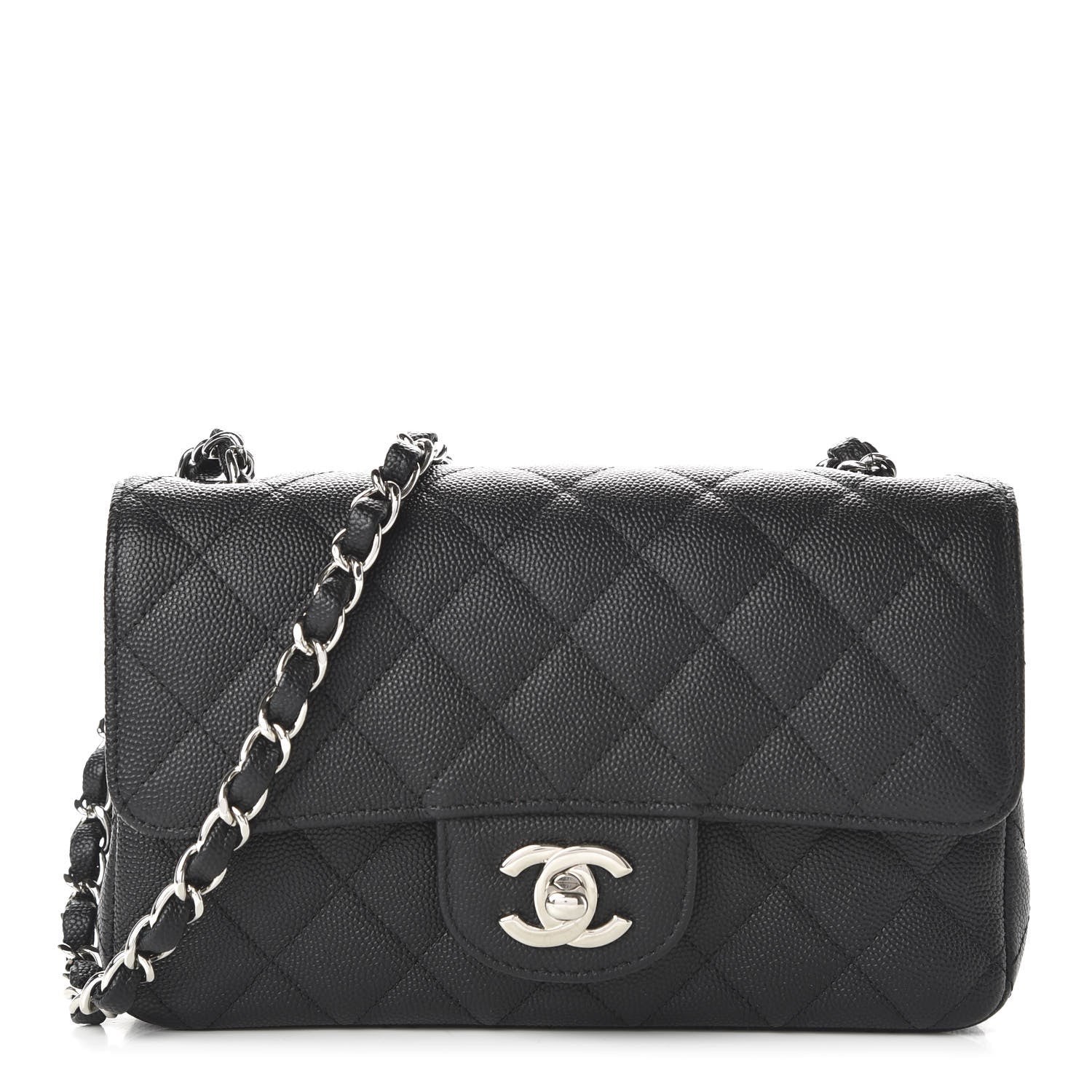 Chanel Caviar Quilted Mini Rectangular Flap Black 1 of 10