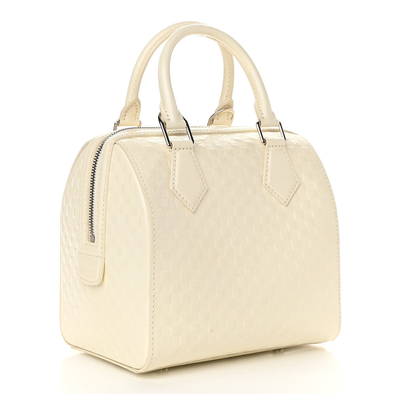 Louis Vuitton Damier Facette Speedy Cube MM Creme 3 of 11