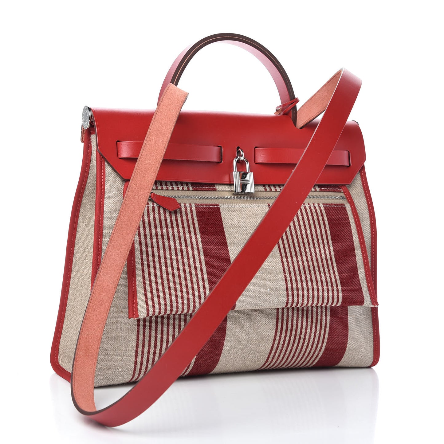 Vache Hunter Toile H Vibration Herbag Zip 31 PM Bordeaux Ficelle Rouge Piment