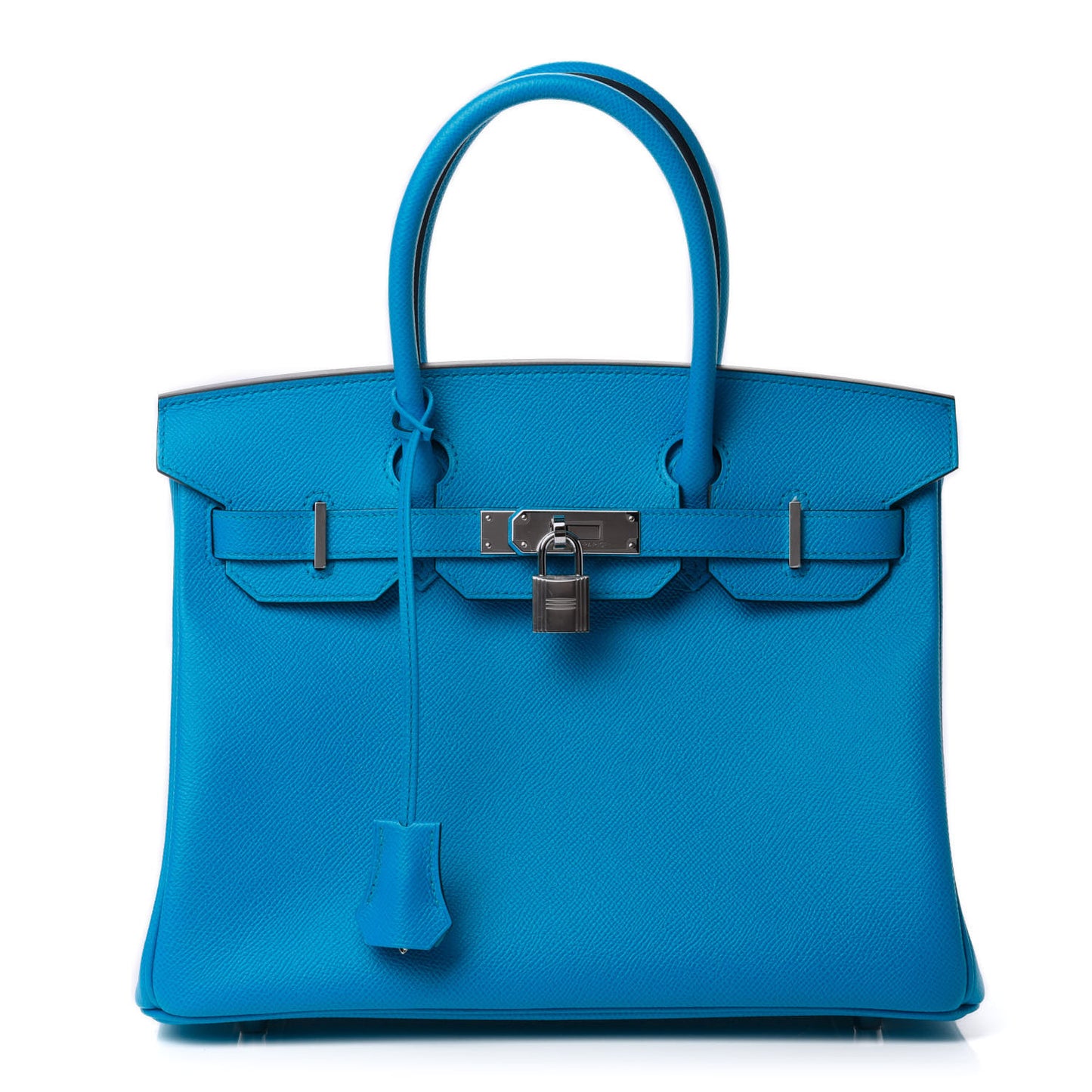 Epsom Birkin 30 Bleu Frida