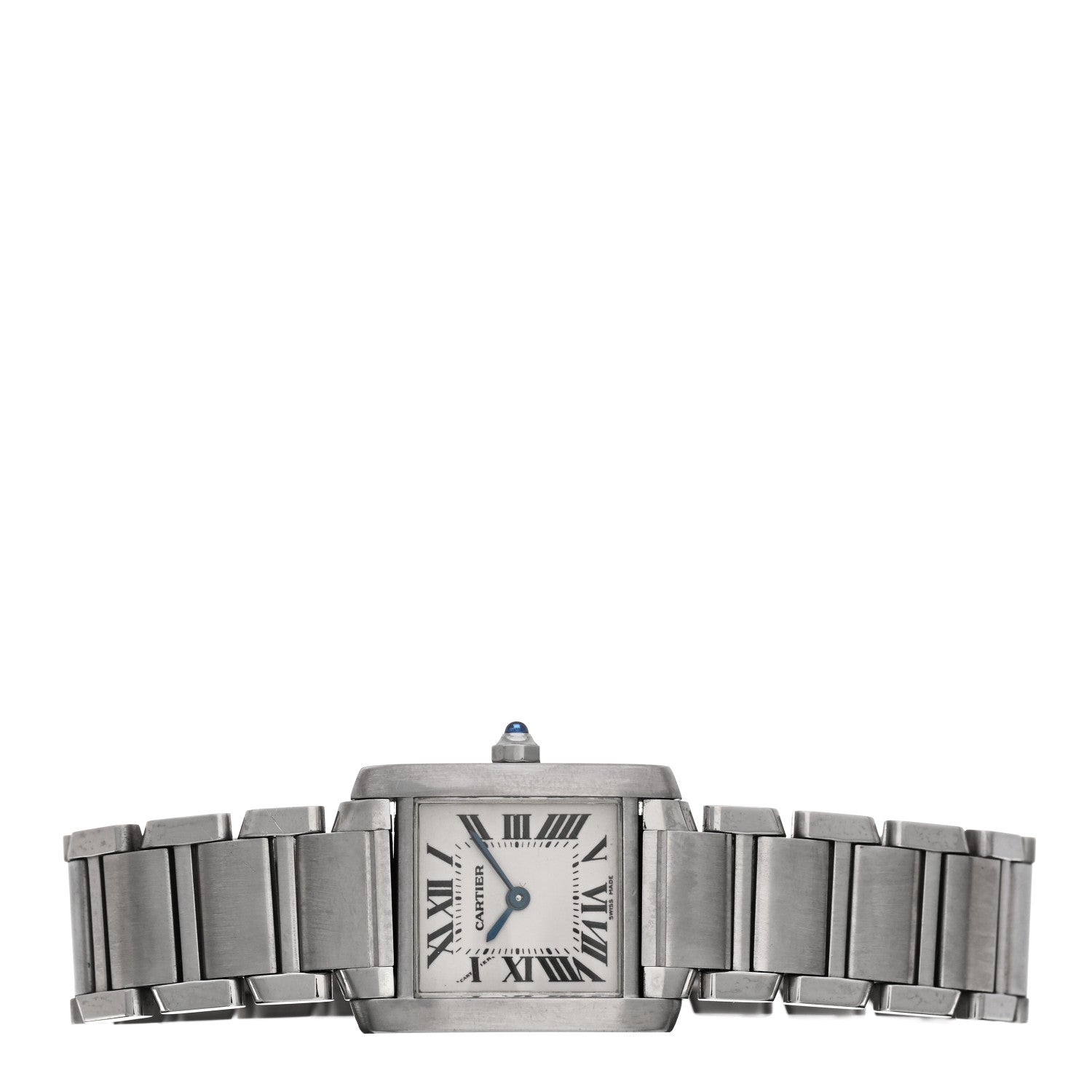 Cartier Stainless Steel 20mm Tank Francaise Quartz Watch 2 of 4
