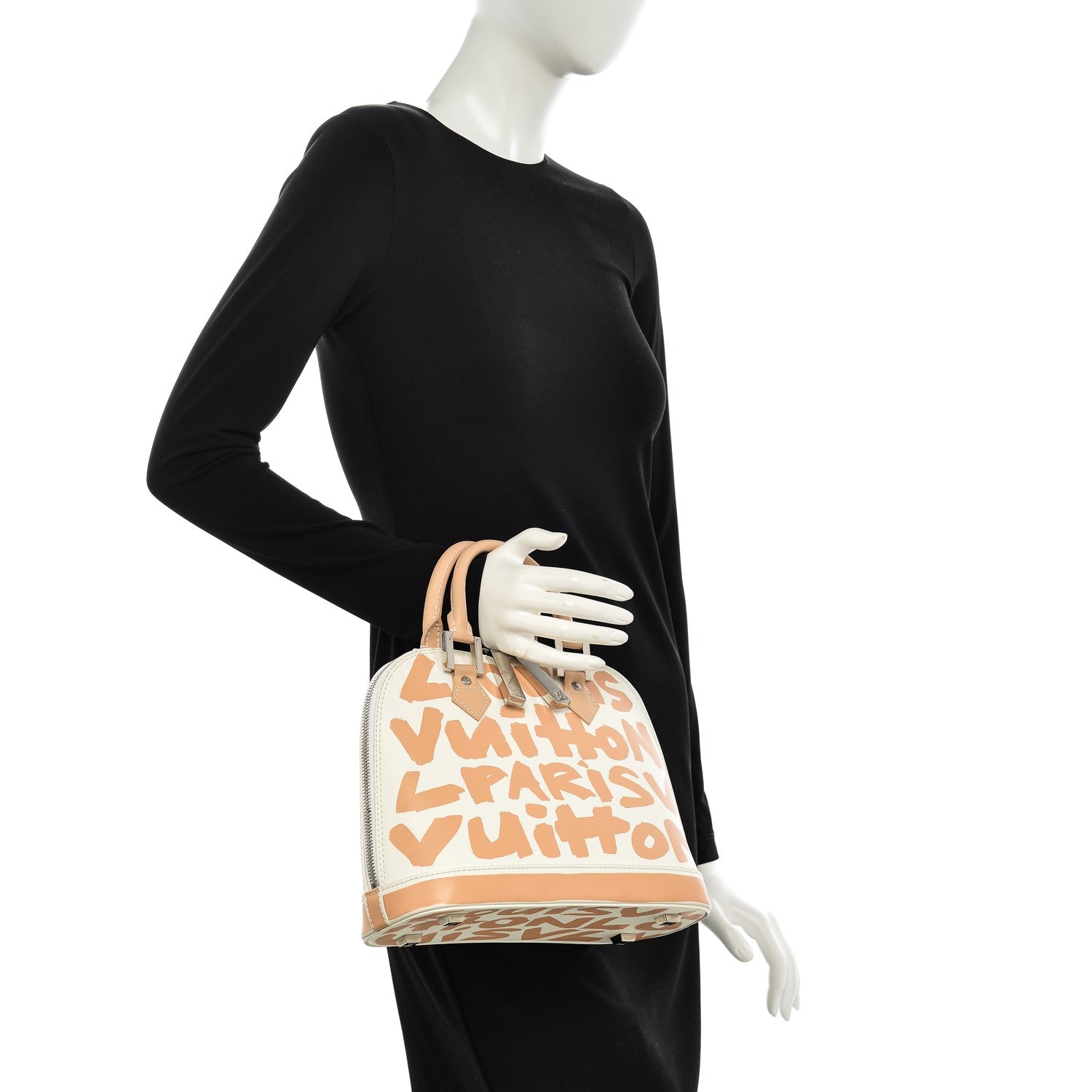 Louis Vuitton Graffiti Alma MM Peach 12 of 20