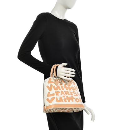 Louis Vuitton Graffiti Alma MM Peach 12 of 20
