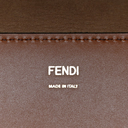 Fendi Vitello King Plexiglass Large Fendi Sunshine Shopper Tote Cuoio 6 of 9