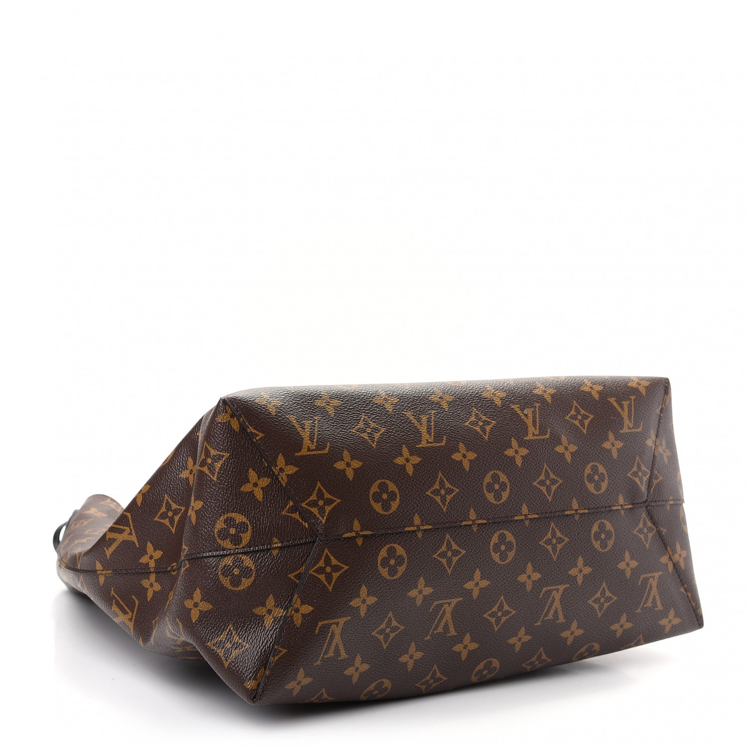 Louis Vuitton Monogram Flower Hobo Black 4 of 9