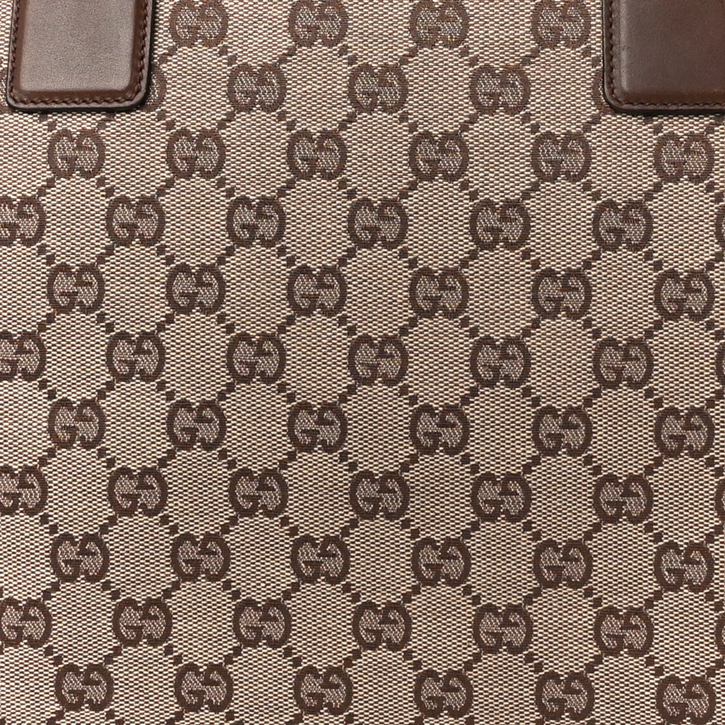 Monogram Tote Brown