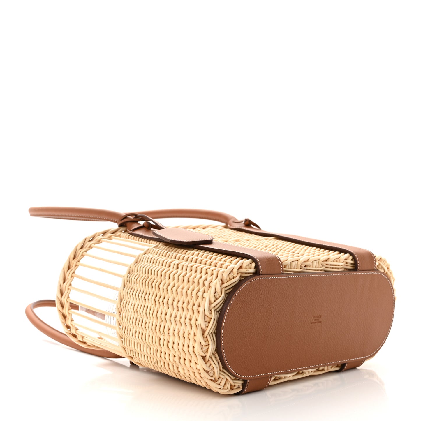 Barenia Wicker Park Bottle Basket