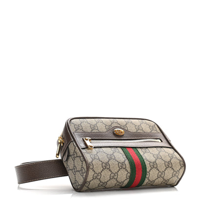 Gucci GG Supreme Monogram Web Small Ophidia Belt Bag 75 30 Dark Brown 4 of 10