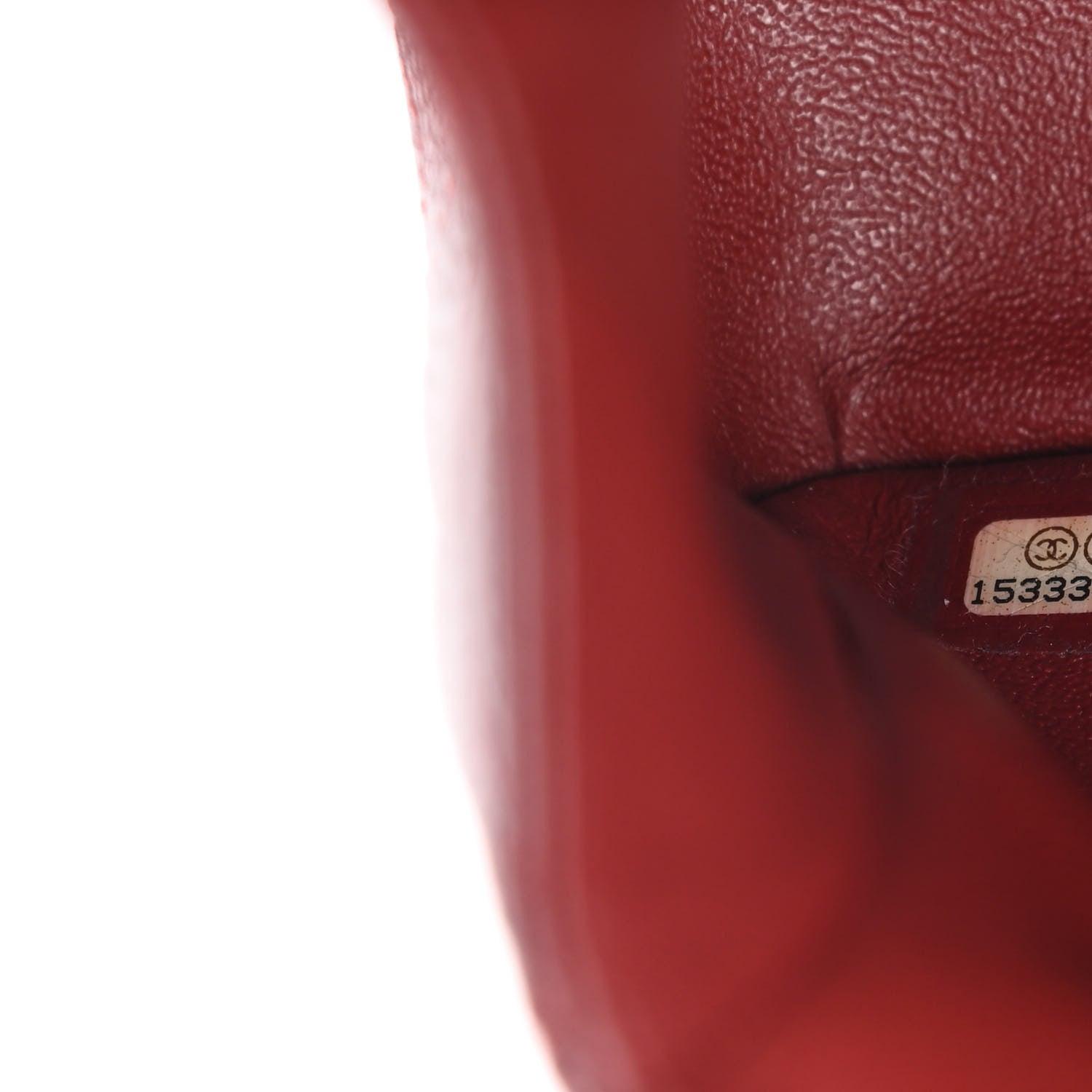 Chanel Caviar Quilted Jumbo Double Flap Dark Red 7 of 15