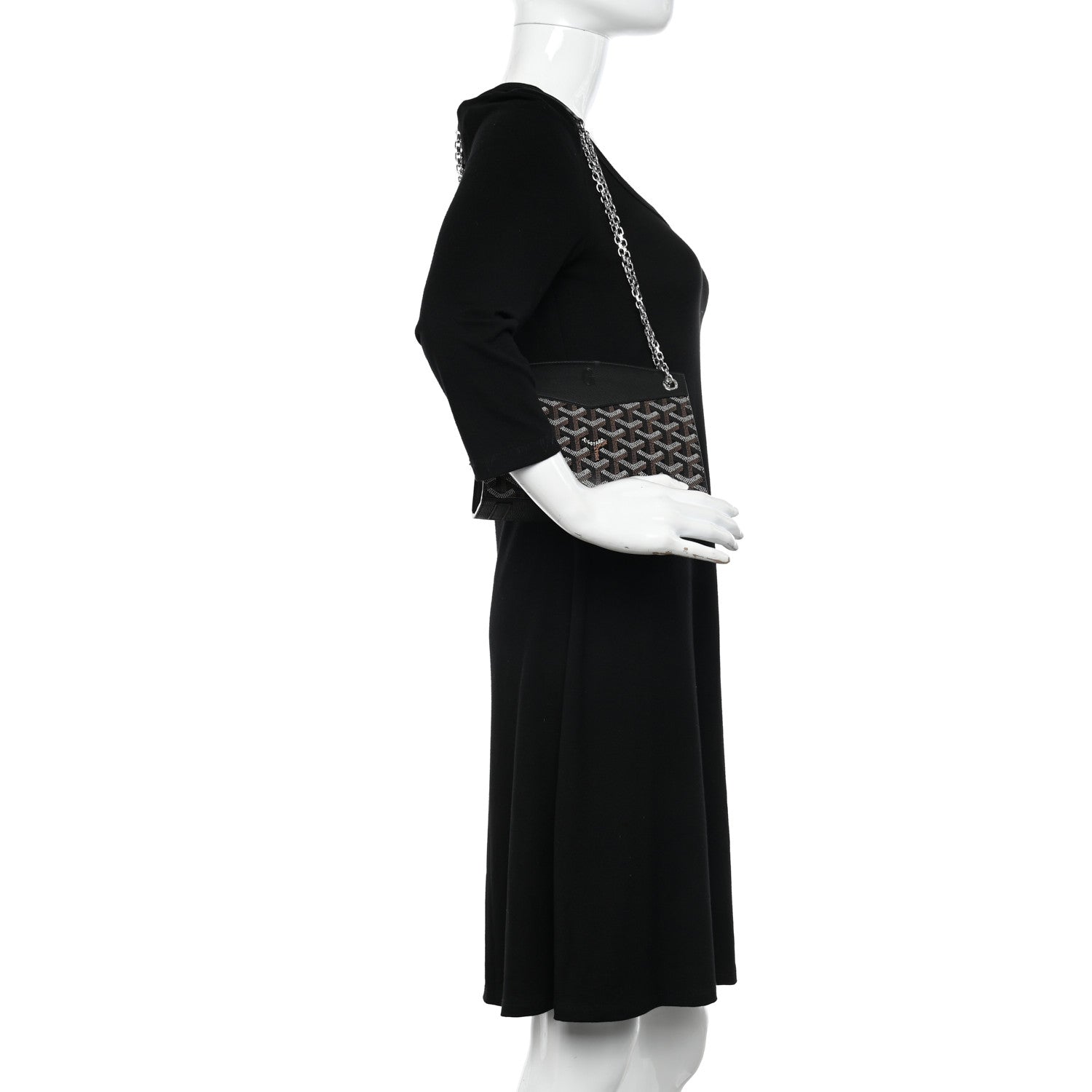 Goyard Goyardine Rouette Structure PM Black 2 of 14