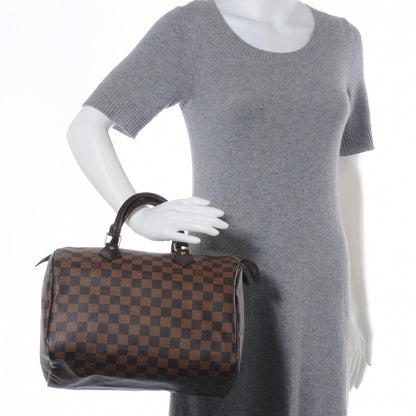 Louis Vuitton Damier Ebene Speedy 30 2 of 8