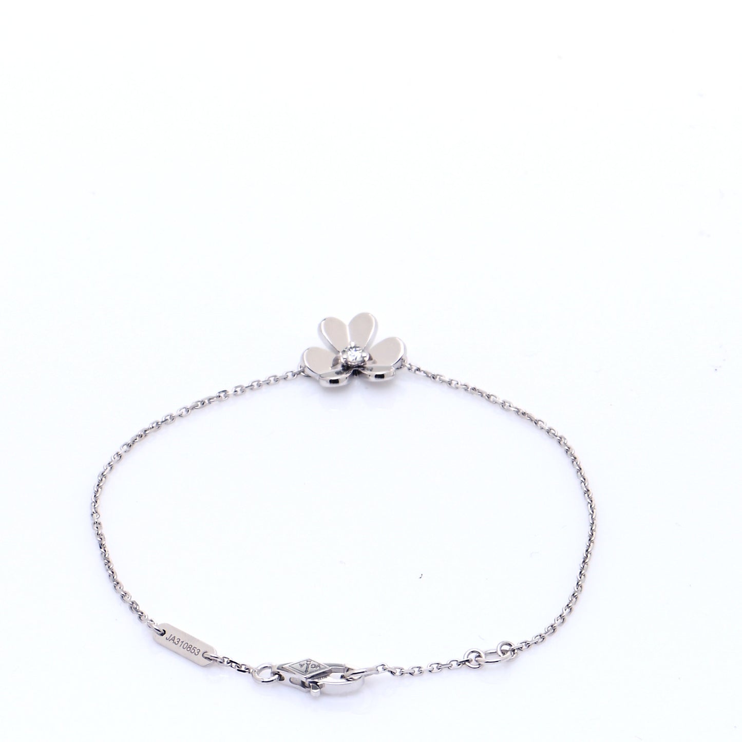18K White Gold Diamond Mini Frivole Bracelet
