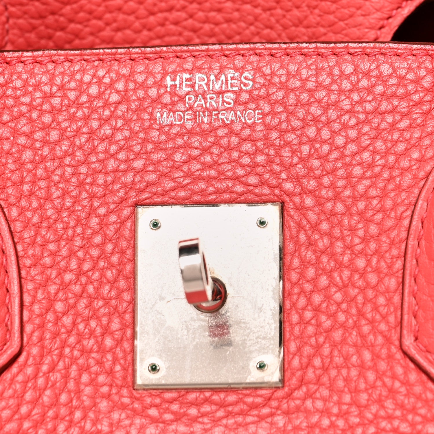 Hermes Taurillon Clemence Birkin 35 Bougainvillea 6 of 13