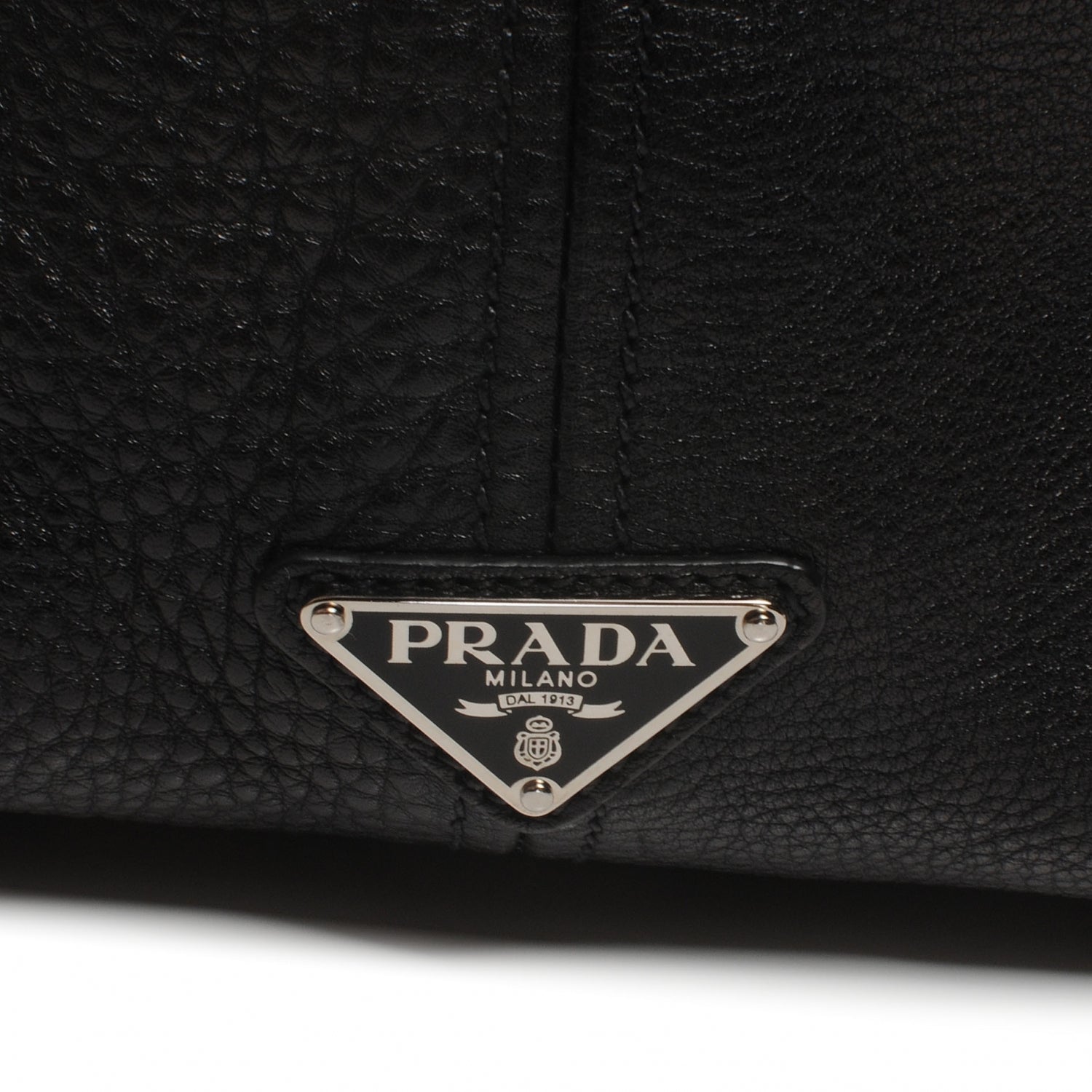 Prada Vitello Daino Hobo Nero Black 5 of 9