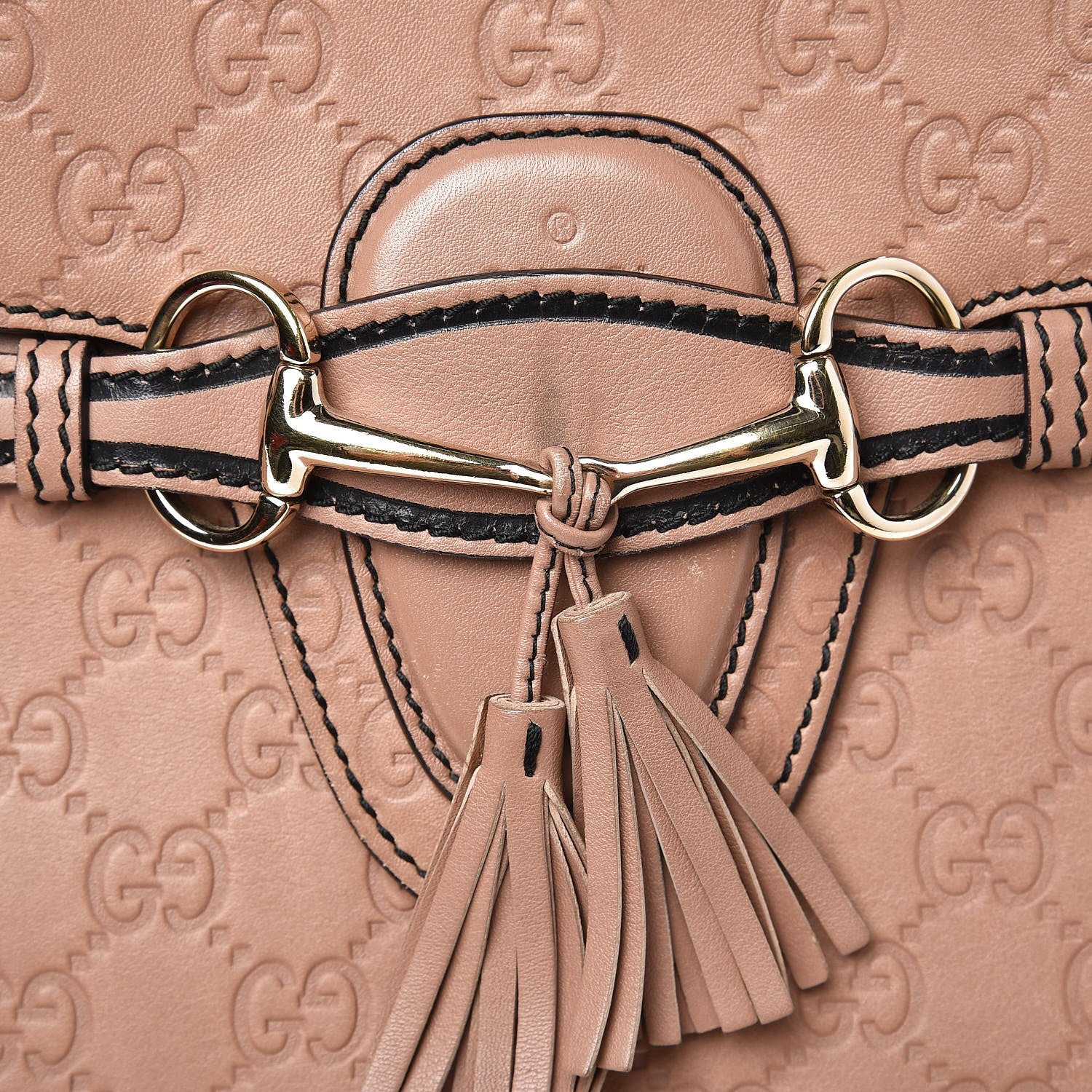 Gucci Guccissima Large Emily Chain Shoulder Bag Camelia 15 of 15