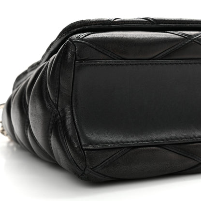Louis Vuitton Lambskin Malletage GO-14 MM Black 8 of 16