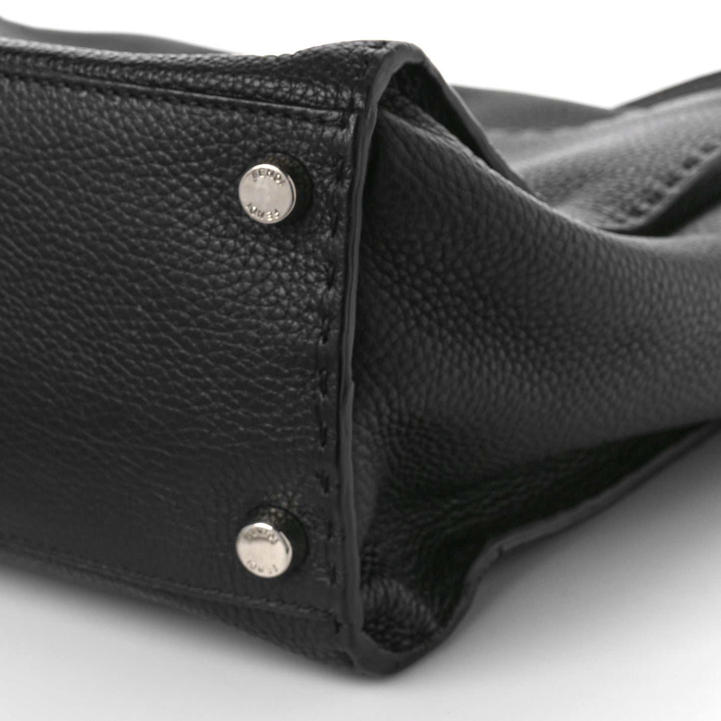 Cuoio Romano Selleria Monster Eyes Inlay Large Mens Peekaboo Iconic Essential Satchel Black Sunflower